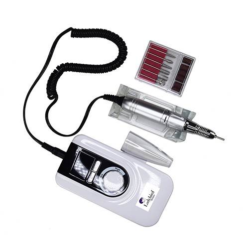 Easy File Fresa Portatite e ricaricabile Ladybird houseMarchio CE 100-240V, 25W